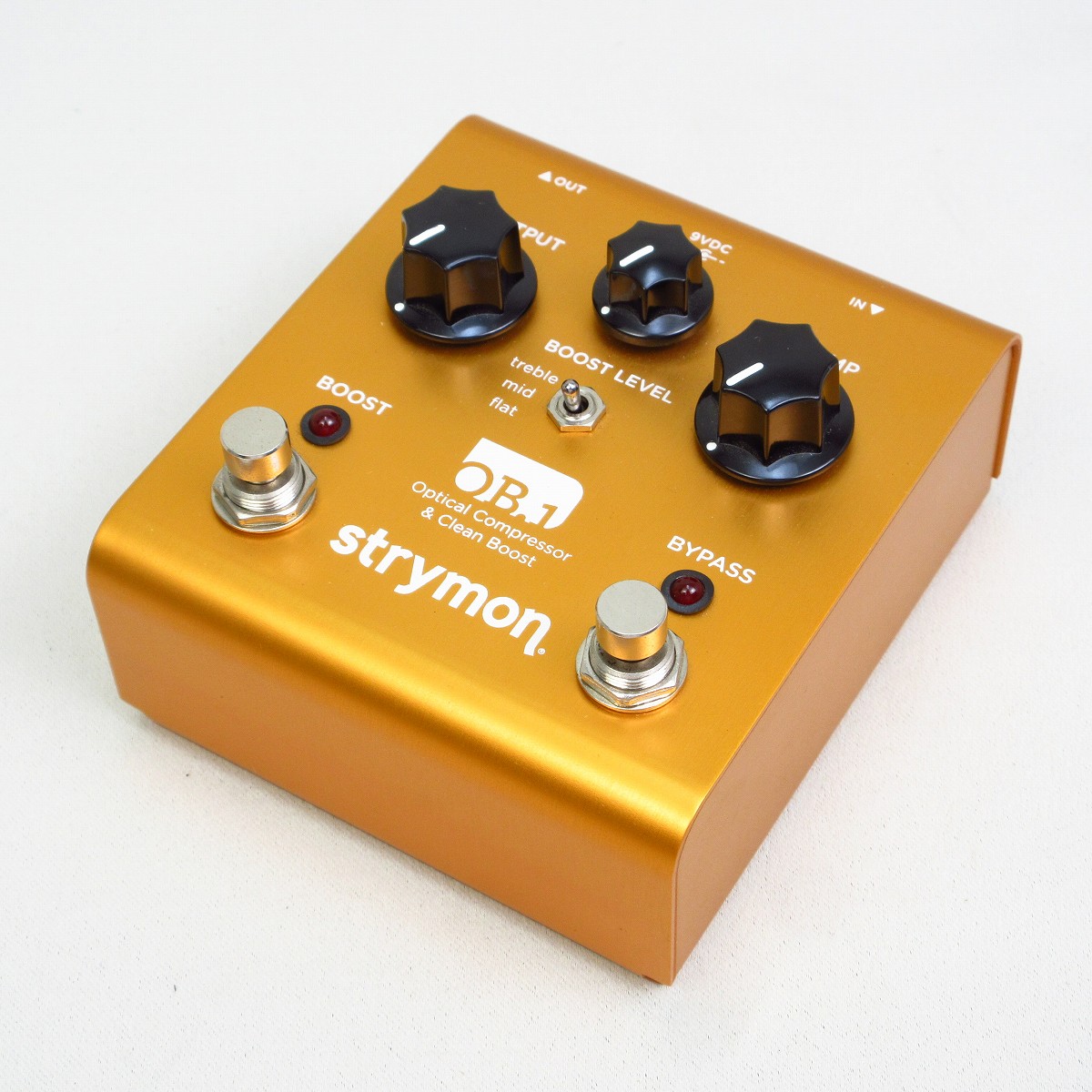 strymon OB.1 / コンプレッサー&クリーンブースター Strymon OB.1 Optical Compressor & Clean Boost Pedal | Sweetwater