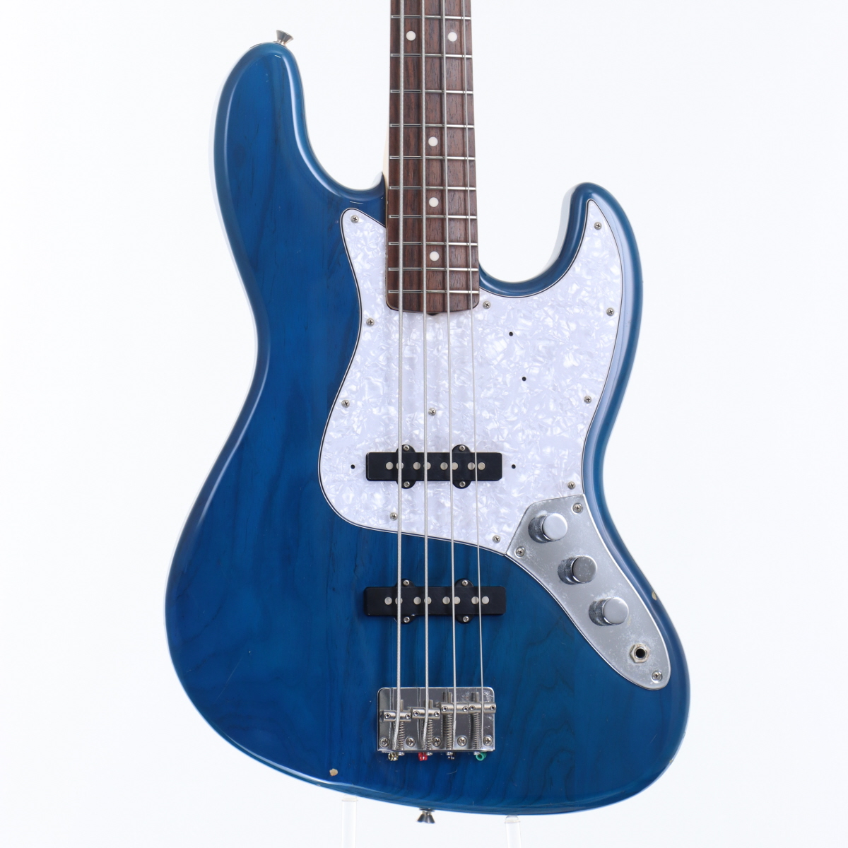 Fender JAPAN JB62PJ シースルーブルー　バタスブリッジ搭載 ら*む様 Fender JAPAN JB62PJ シースルーブルー バタスブリッ