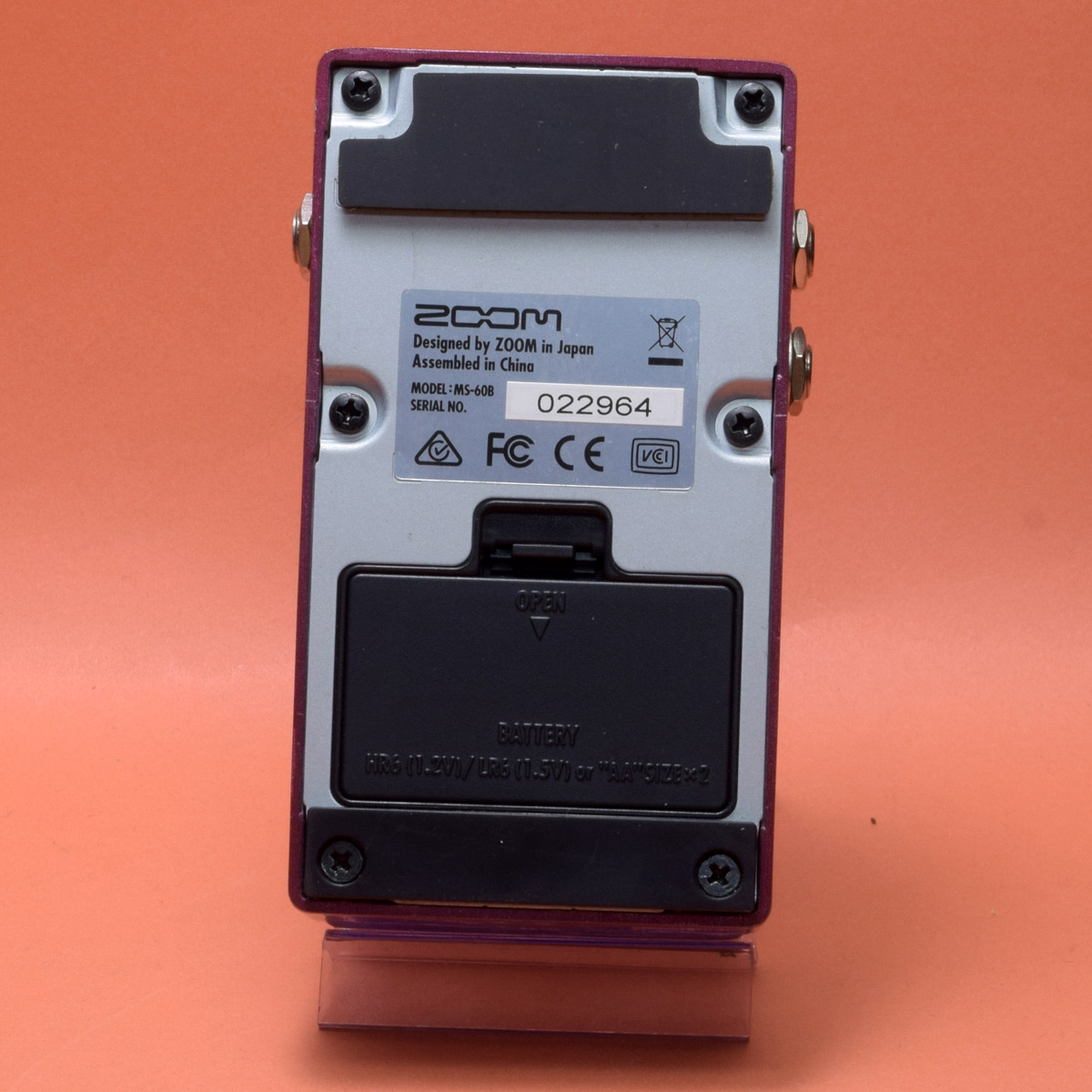 ZOOM MS-60B 中古品 ZOOM 驚異のベース用マルチストンプ MS-60B（中古品）（人気特価