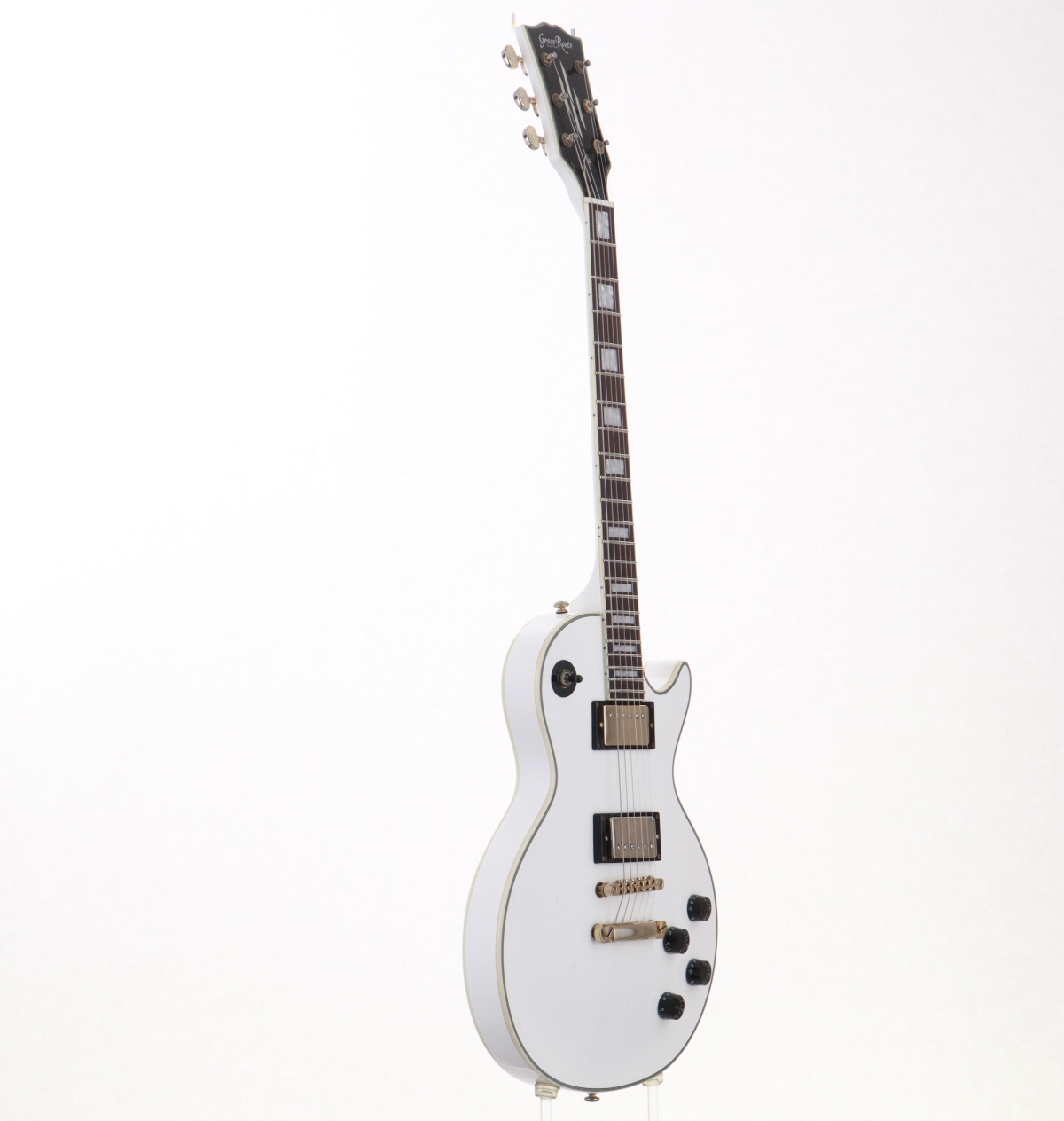 シ*ノ様 【ほぼ未使用】 Grass Roots  White エレキベ GrassRoots G-BB-DLX Snow White (スノーホワイト) エレキベース