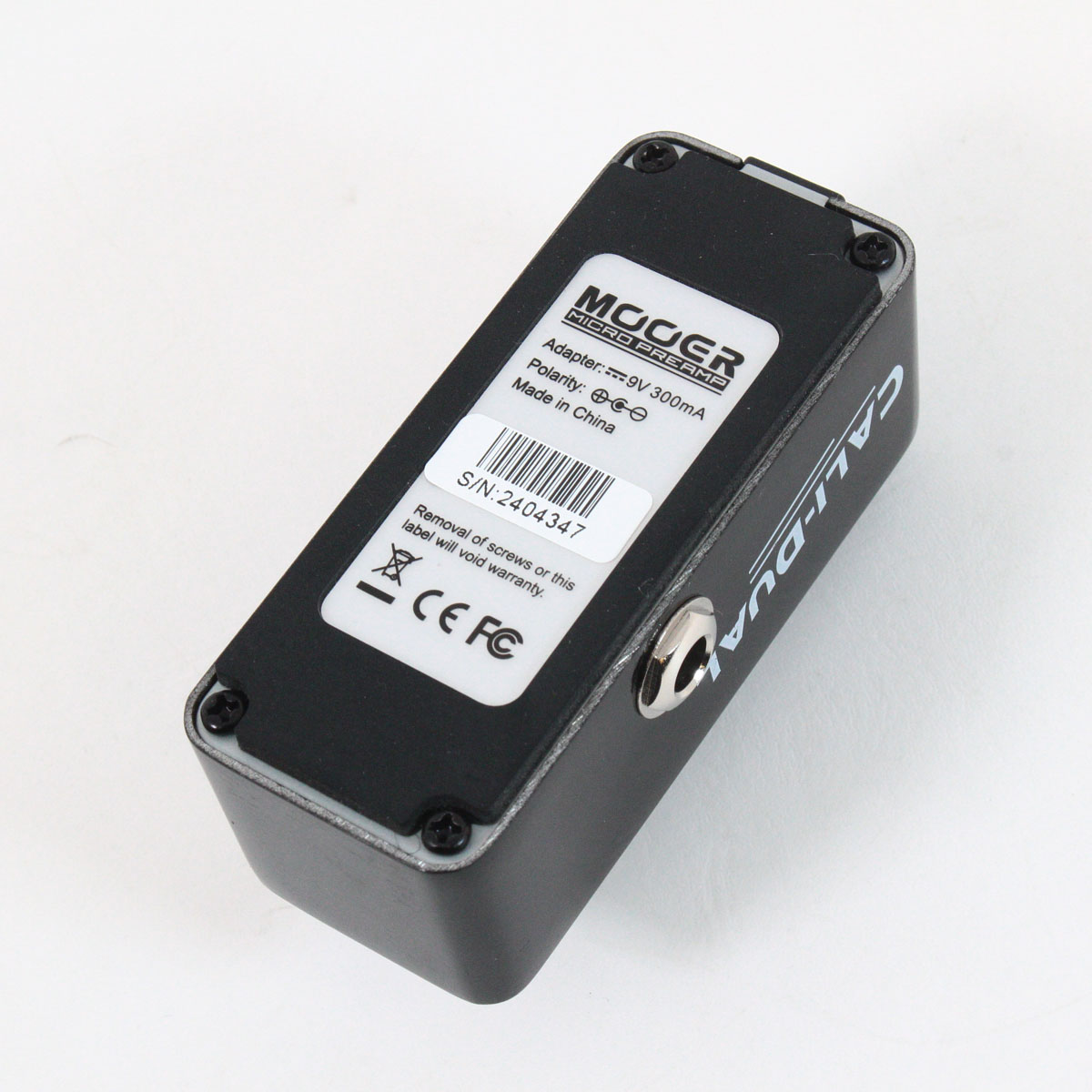 MOOER Micro Preamp 011 CALI DUAL ほぼ新品 Mooer 011: Cali-Dual Micro Preamp