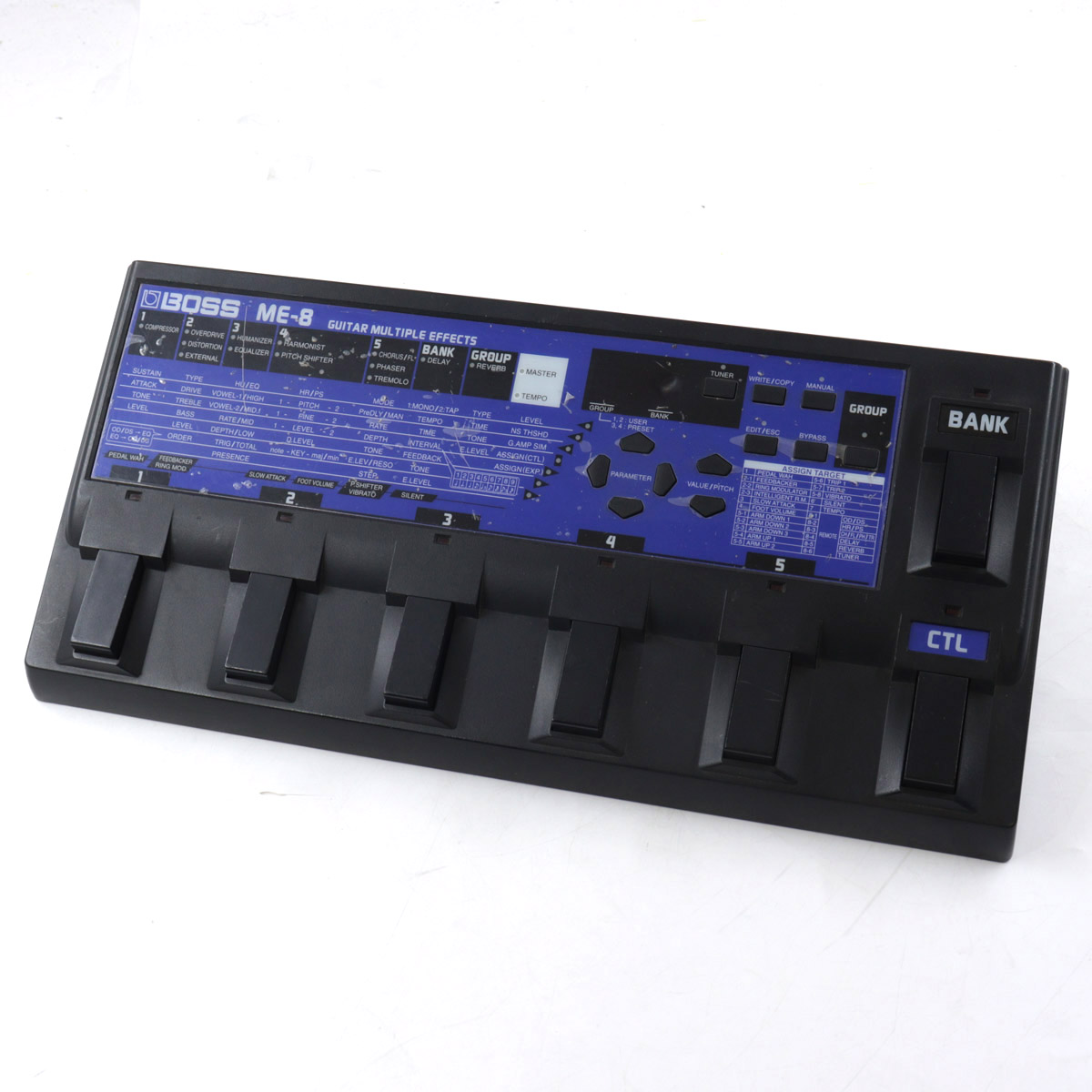 ★BOSS　ME-8マルチエフェクター 中古品 BOSS ME-8 マルチエフェクター - 奈良のギターショップ