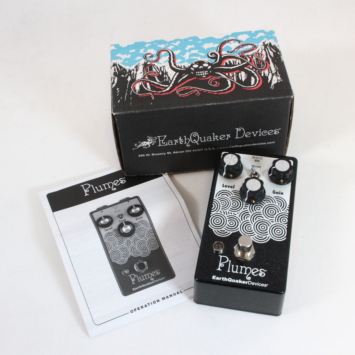 中古】 EARTH QUAKER DEVICES / Plumes Limited Black Ver