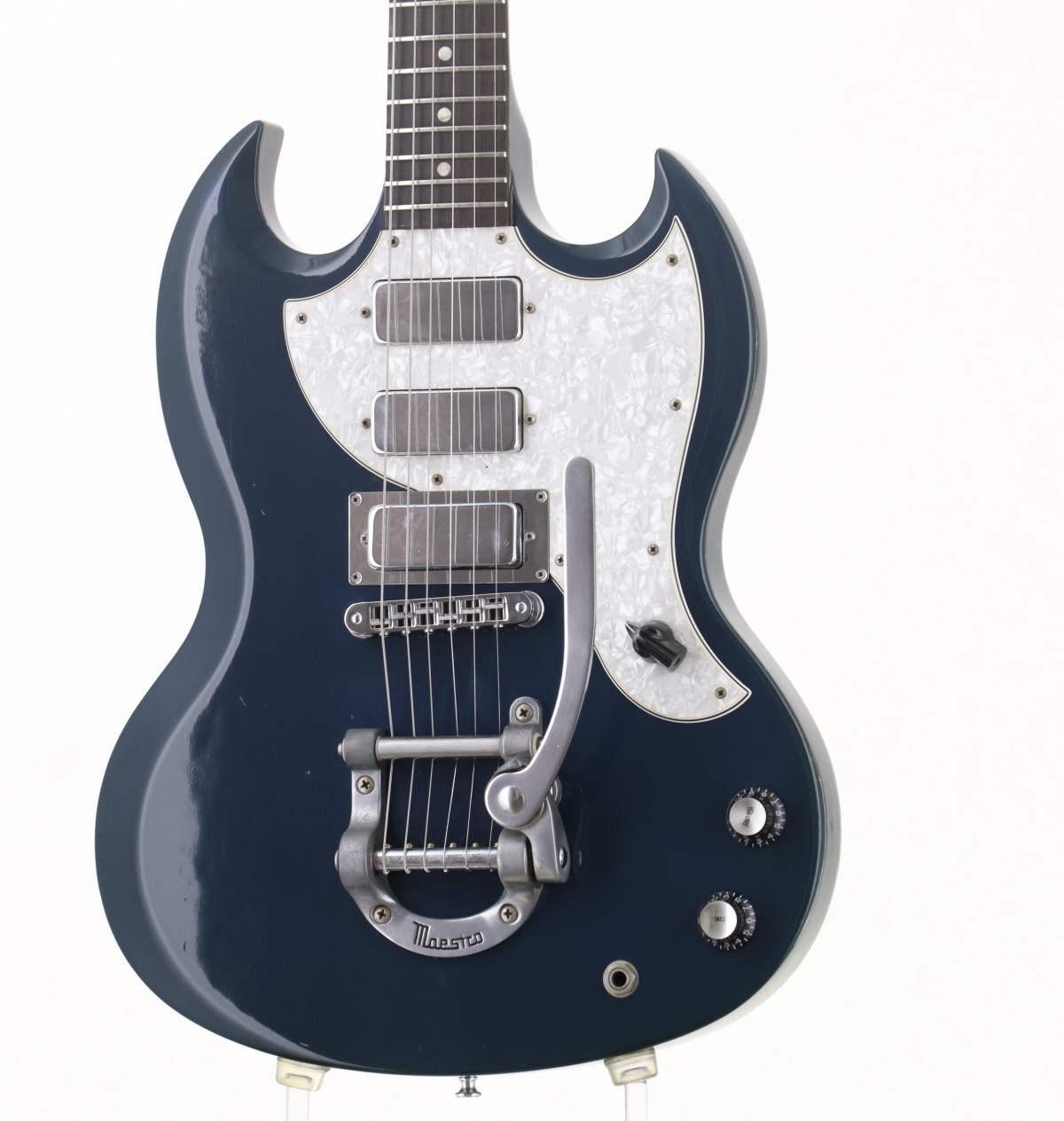 ジャパンビンテージ ダンカン搭載 SGタイプ Morris エレキギター 中古品 Vintage】Gibson / 1967年製 SG Junior Cherry【御茶ノ水