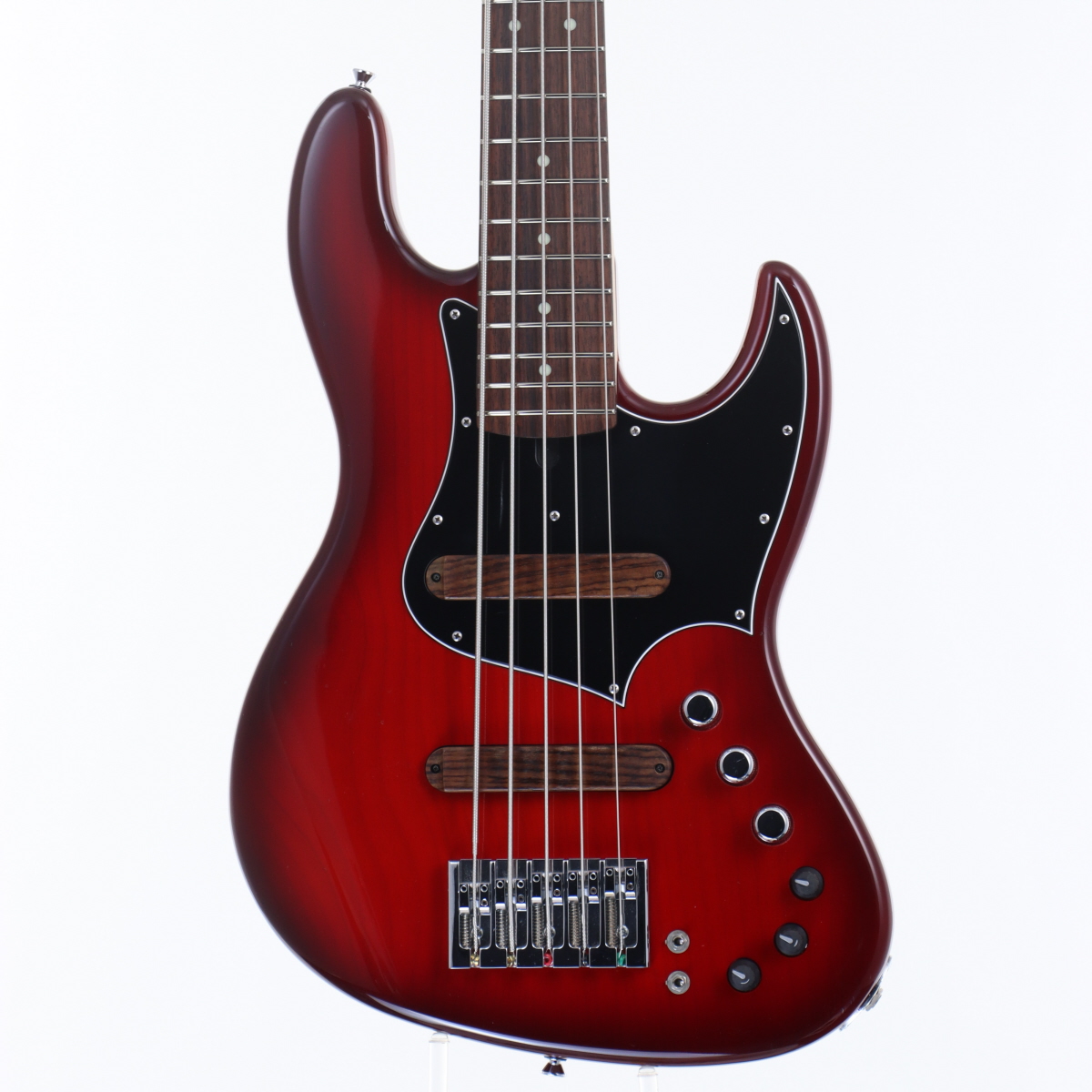 中古】Xotic / XJ-1T 5Strings Matching Head Red Burst