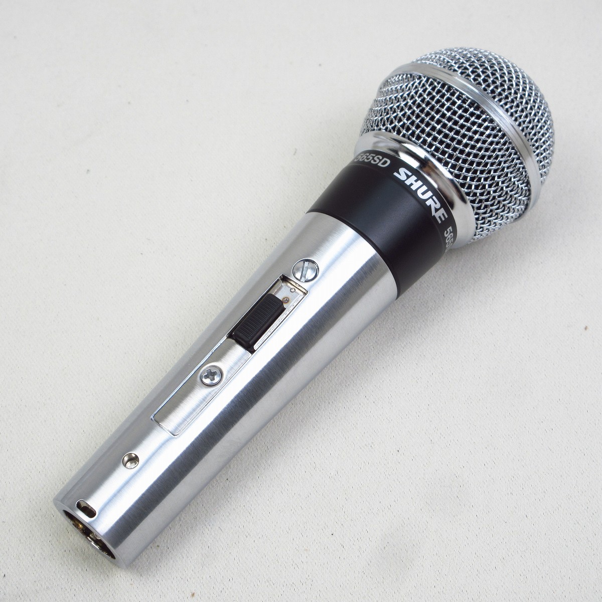 【良品】SHURE ダイナミックマイク 565SD-LC シルバー 動作問題なし Amazon | 【国内正規品】SHURE ダイナミック マイクロフォン