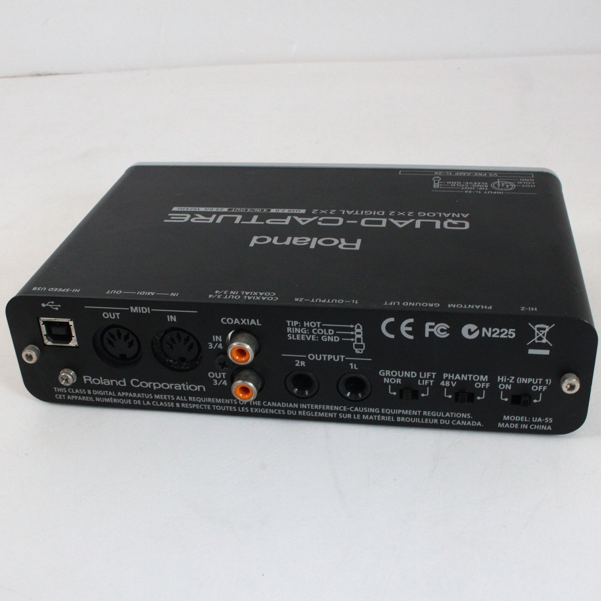 中古】 ROLAND / QUAD-CAPTURE UA-55 【渋谷店】 | イシバシ楽器