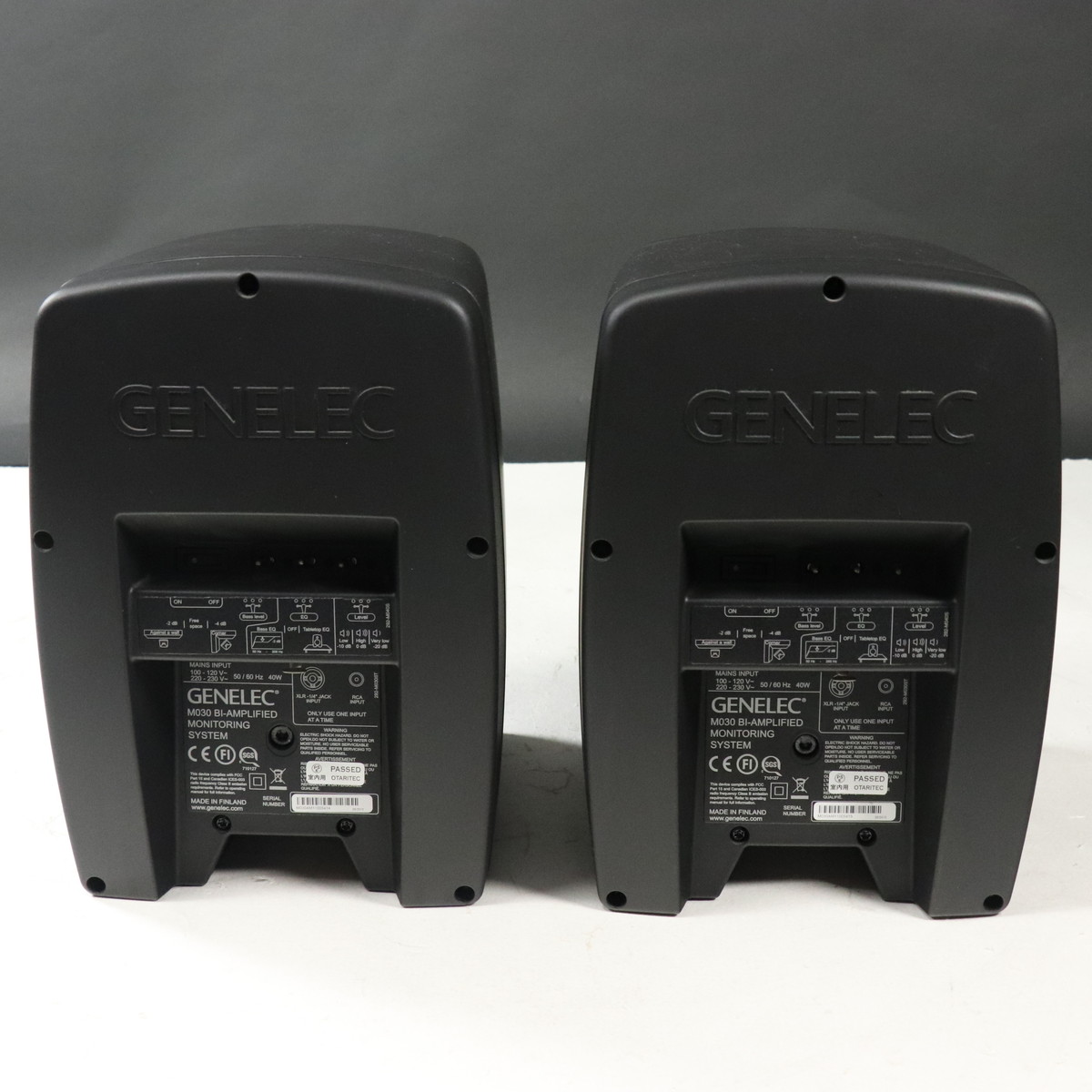 中古】GENELEC / M030 ペアセット 【梅田店】 | イシバシ楽器