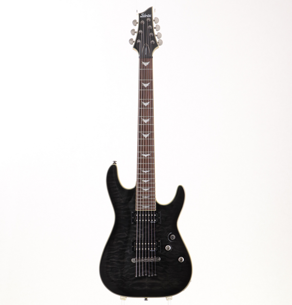 シェクター　SCHECTER OMEN 7弦　訳あり　お盆限定価格 中古】SCHECTER / AD-OM7-EXT Omen Extreme-7 See-Thru Black