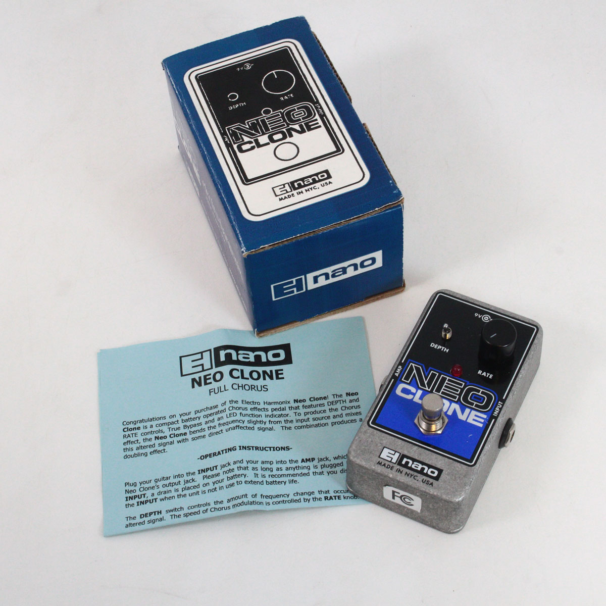 新品未使用　ELECTRO-HARMONIX NEO CLONE Electro-Harmonix NEO CLONE コーラス