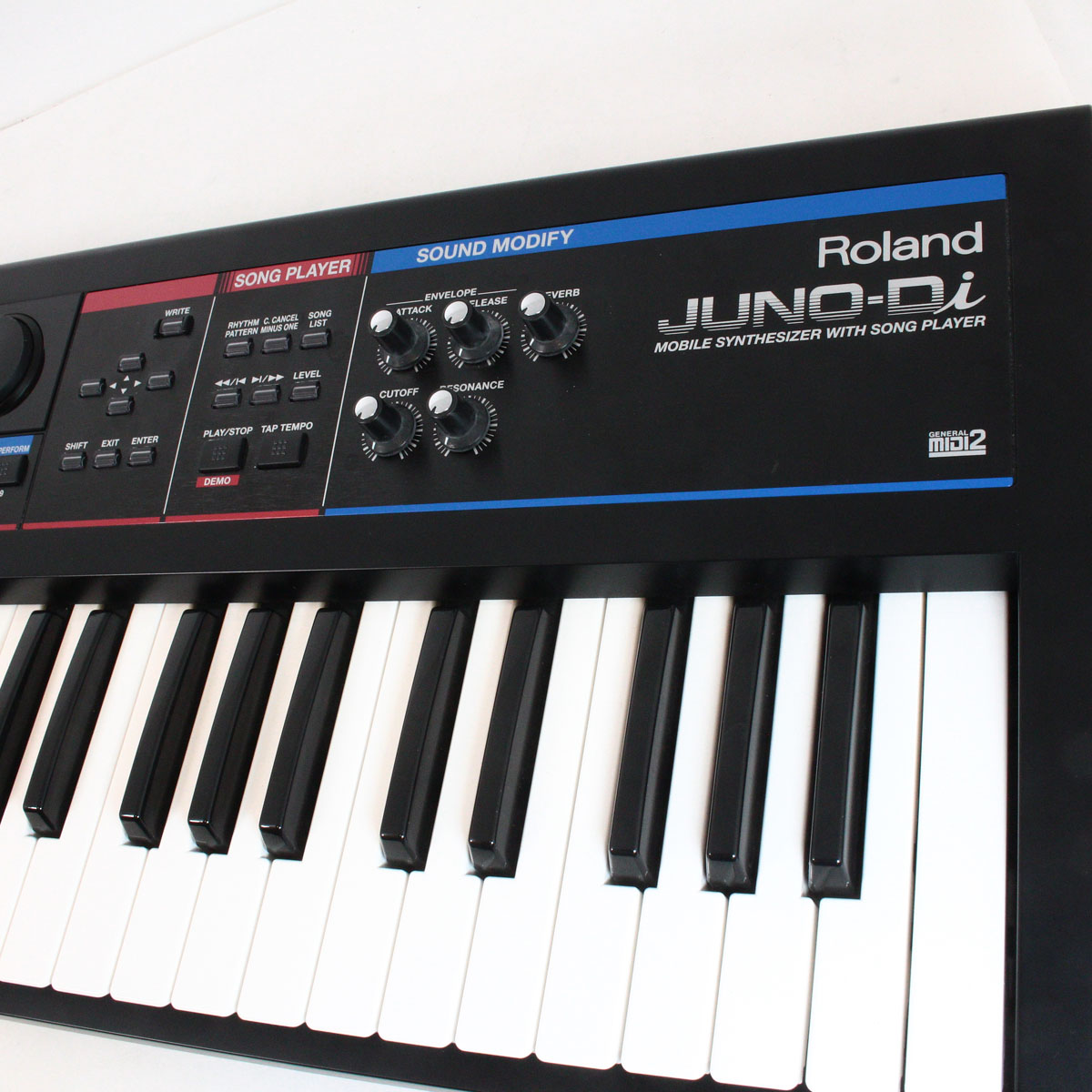 Roland JUNO-DI わずかに傷や汚れ有り　動作問題なし Amazon | Roland ローランド モバイルシンセサイザー with Song
