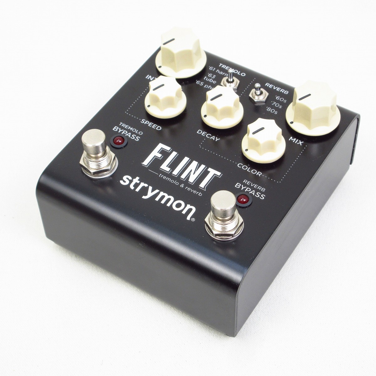 【美品】国内正規品 strymon FLINT V1トレモロ&リバーブ 中古】strymon / FLINT V1 tremolo & reverb トレモロ リバーブ