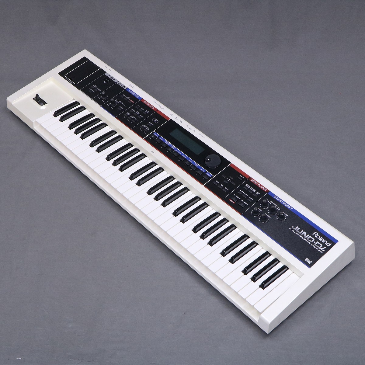 Roland JUNO-Di シンセサイザー　ホワイト　純正ソフトケース付き Roland JUNO-Di シンセサイザー ホワイト 純正ソフトケース付き