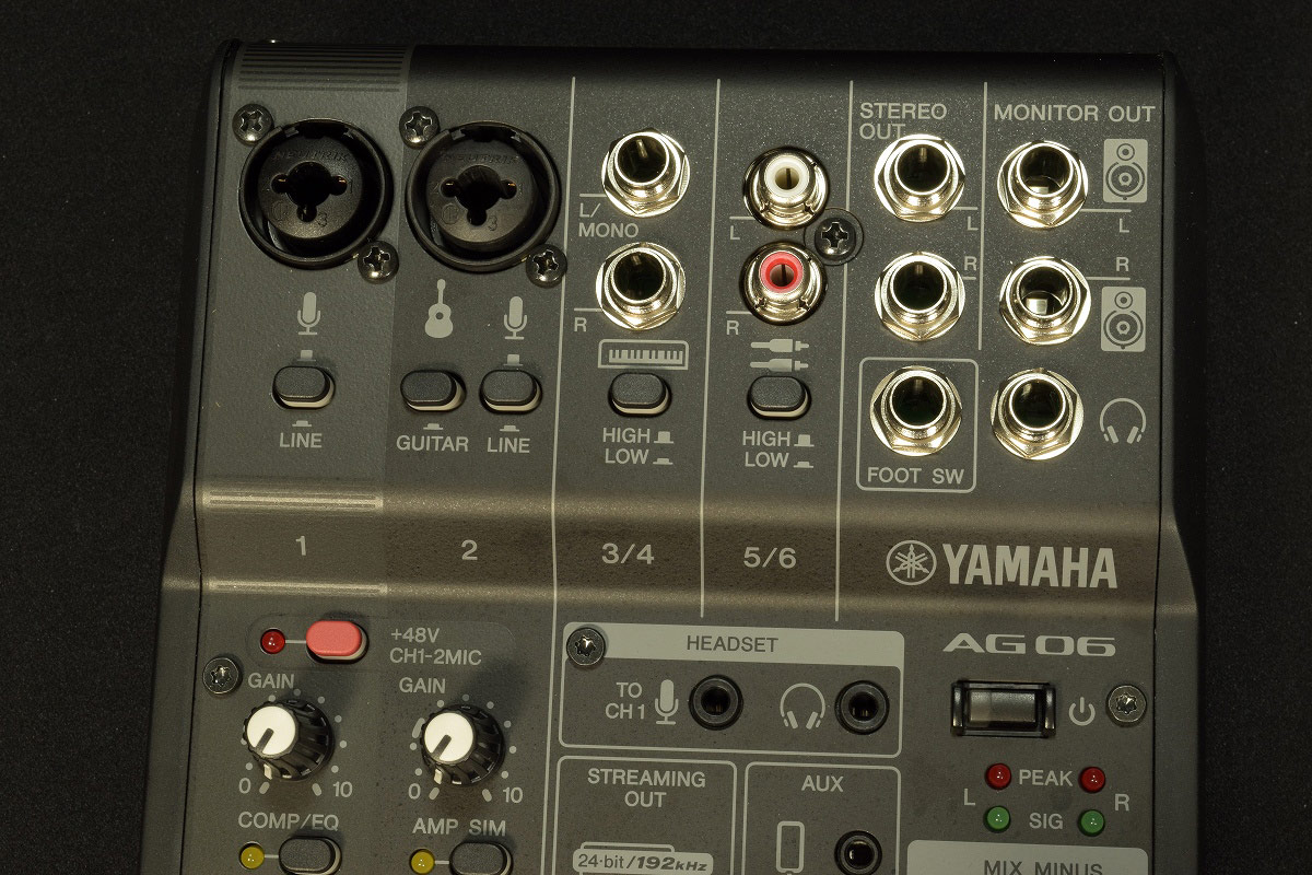 中古】YAMAHA ヤマハ / AG06MK2 Black Live Streaming Mixer