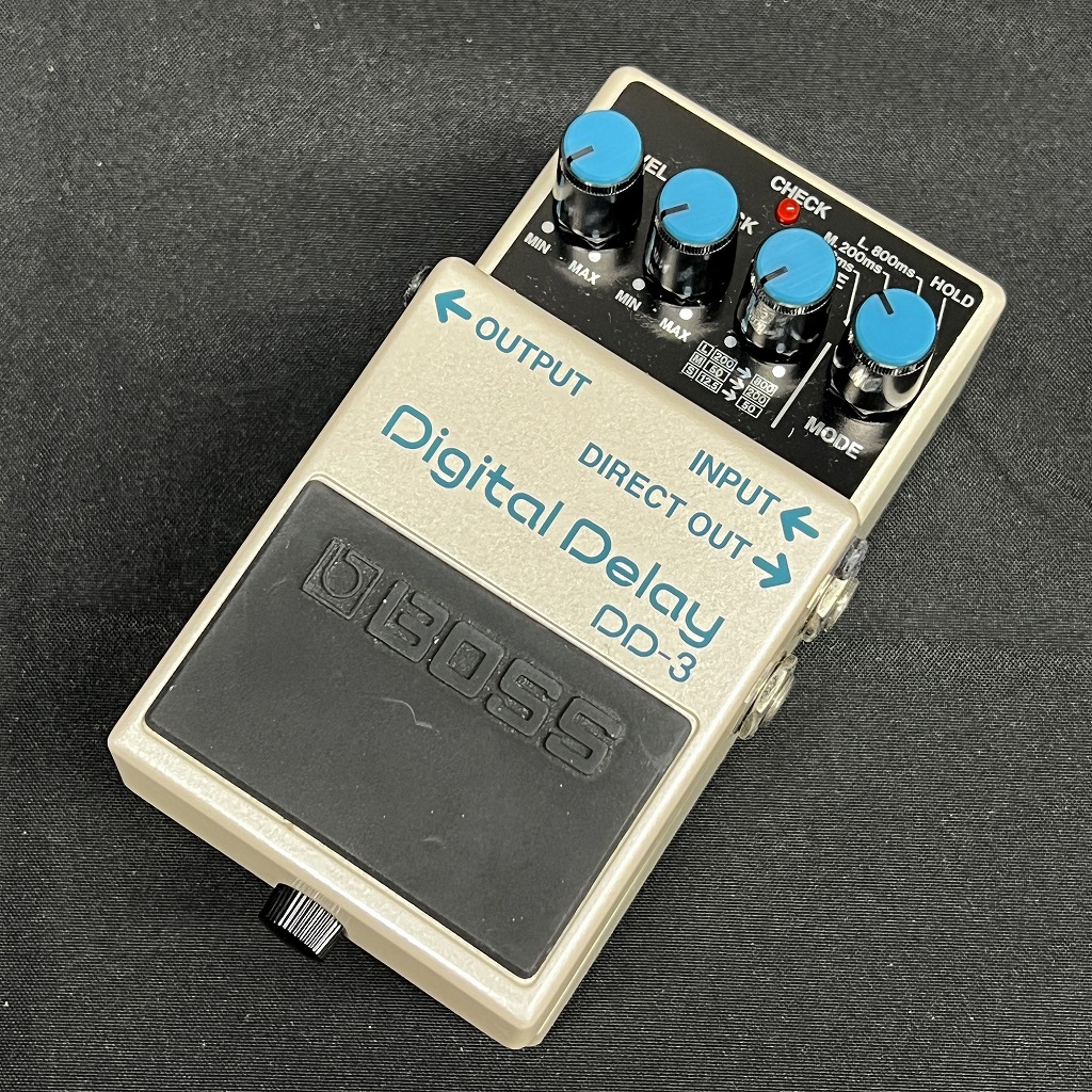 【中古】BOSS デジタルディレイ DD-3【日本製】 BOSS DD-3 Digital Delay Made IN JAPAN 1987年製 最初期 買取り