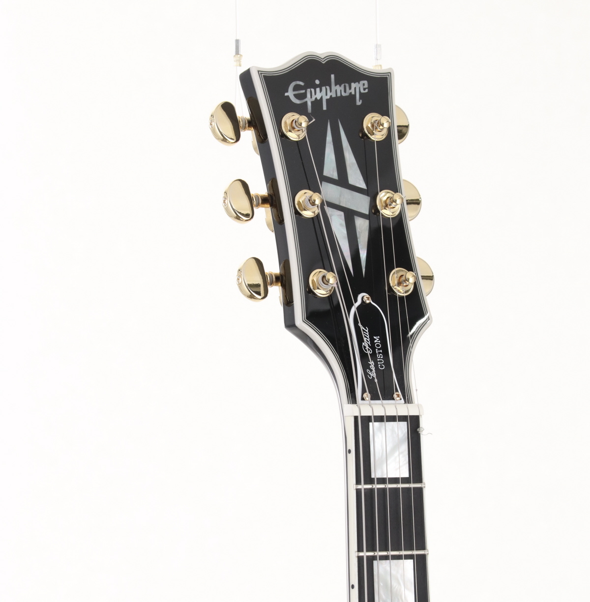 1993年製 Epiphone Les Paul Custom エピフォン Epiphone Les Paul Custom Ebony【現物画像】3.81kg エピフォン