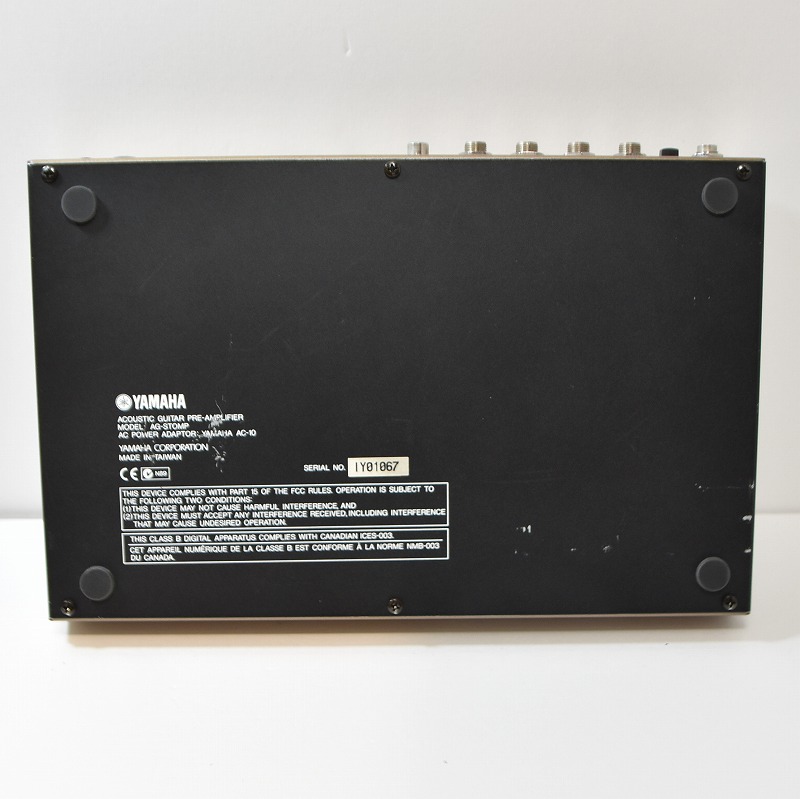 ヤマハ AG-Stomp エレクトリックアコースティックギター用プリアンプ grun-sound_z344k230626