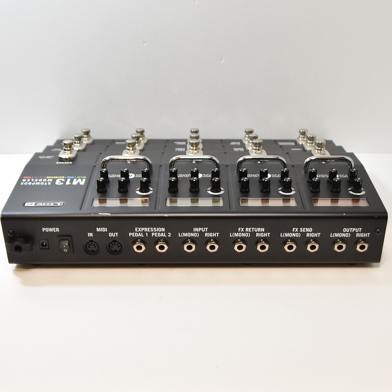 あい！LINE6 Stompbox Modeler M13 Line 6 M13 Stompbox Modeler Pedal | Sweetwater