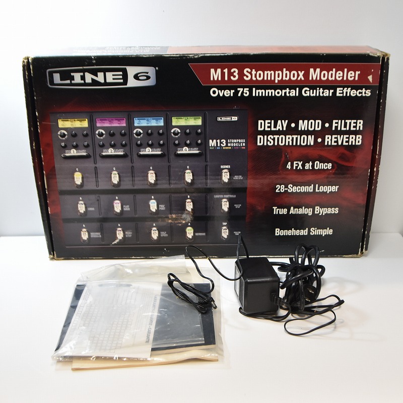 中古】LINE6 / M13 / Stomp Box Modeler 【心斎橋店