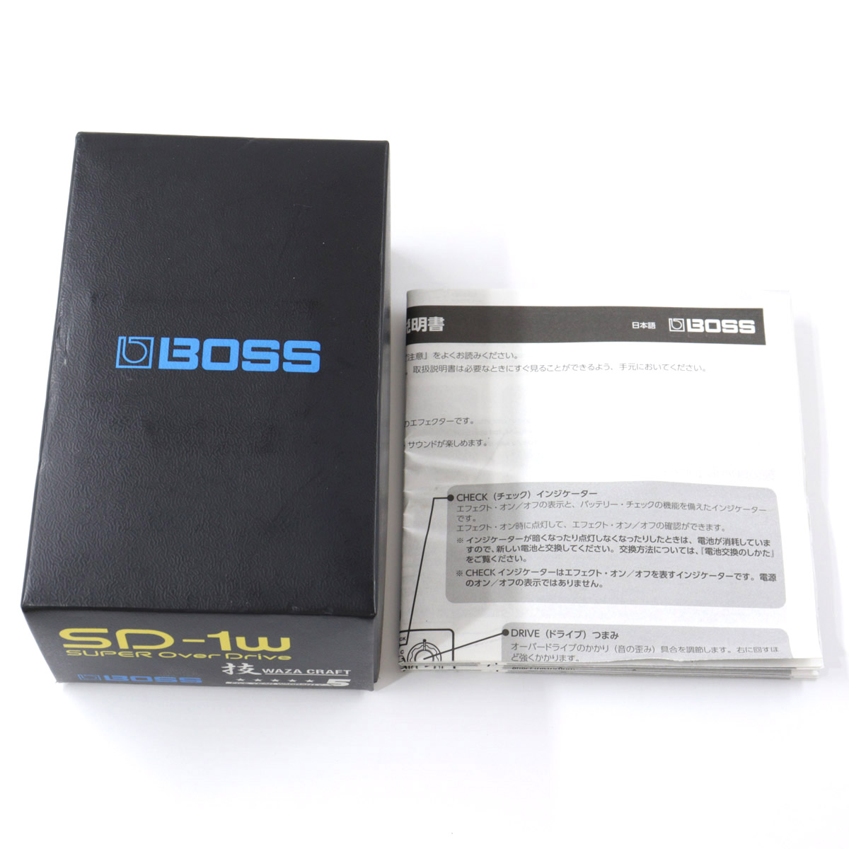 中古】BOSS / SD-1w SUPER Over Drive 【池袋店】 | イシバシ楽器