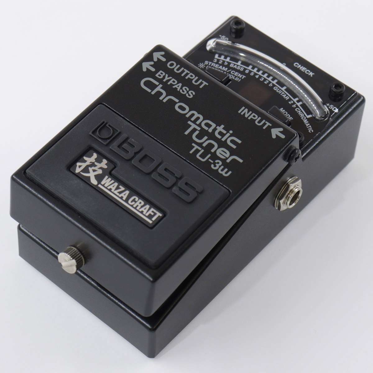 BOSS クロマチックチューナー TU-3w 楽天市場】BOSS クロマチックチューナー TU-3W Chromatic Tuner