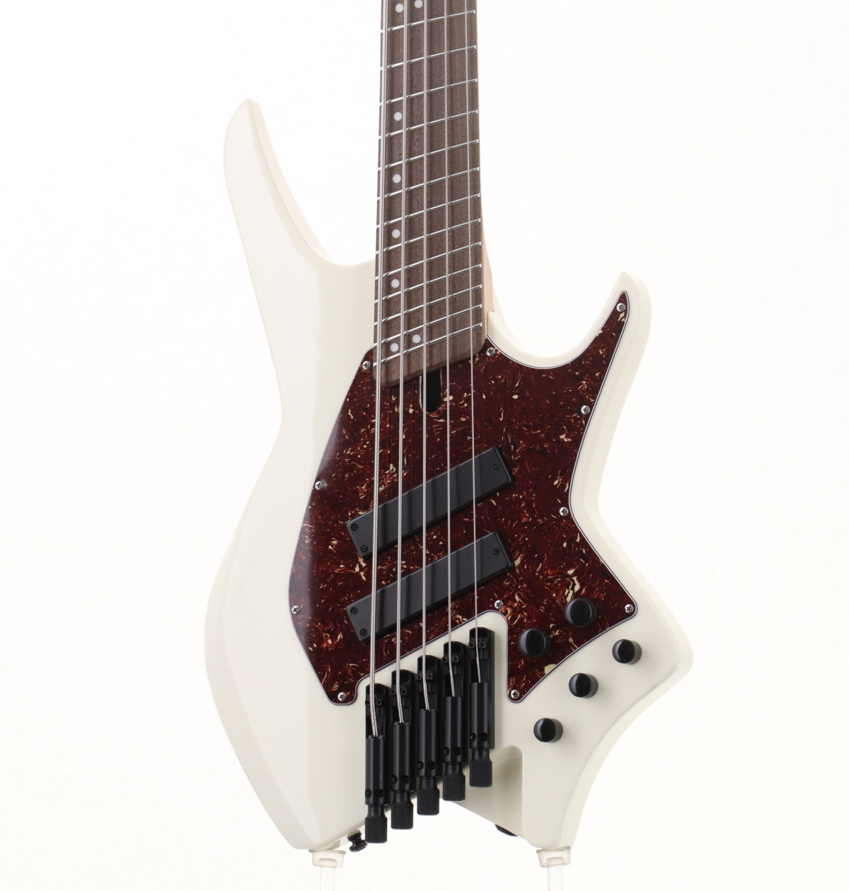 HEX NB505 5弦エレキベース アイボリー ケース付き new】HEX Guitars / NB505 Ivory - Geek IN Box