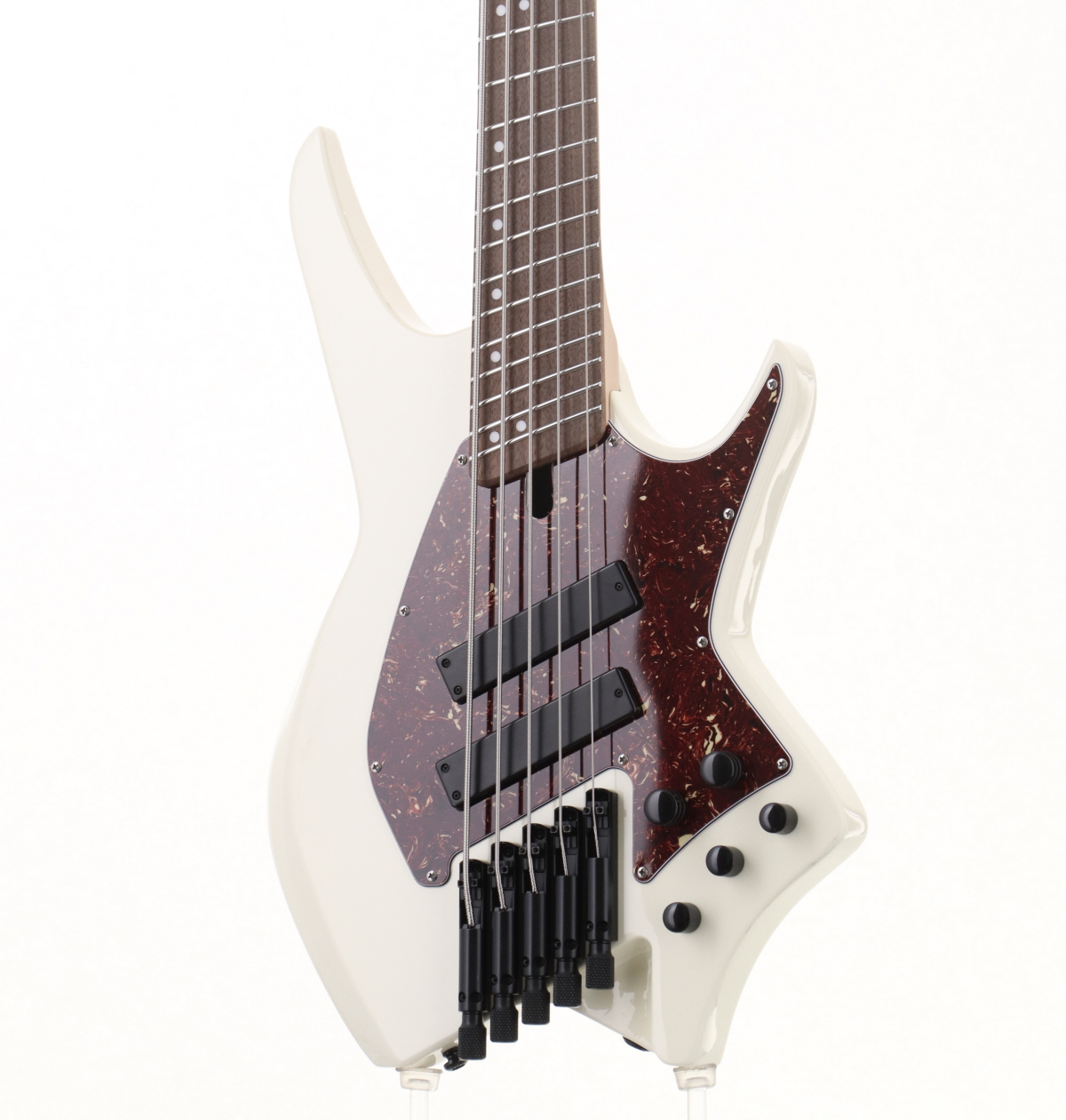HEX NB505 5弦エレキベース アイボリー ケース付き 中古】HEX Guitars / NB505 Ivory ［3.67kg］【S/N HJ0700307