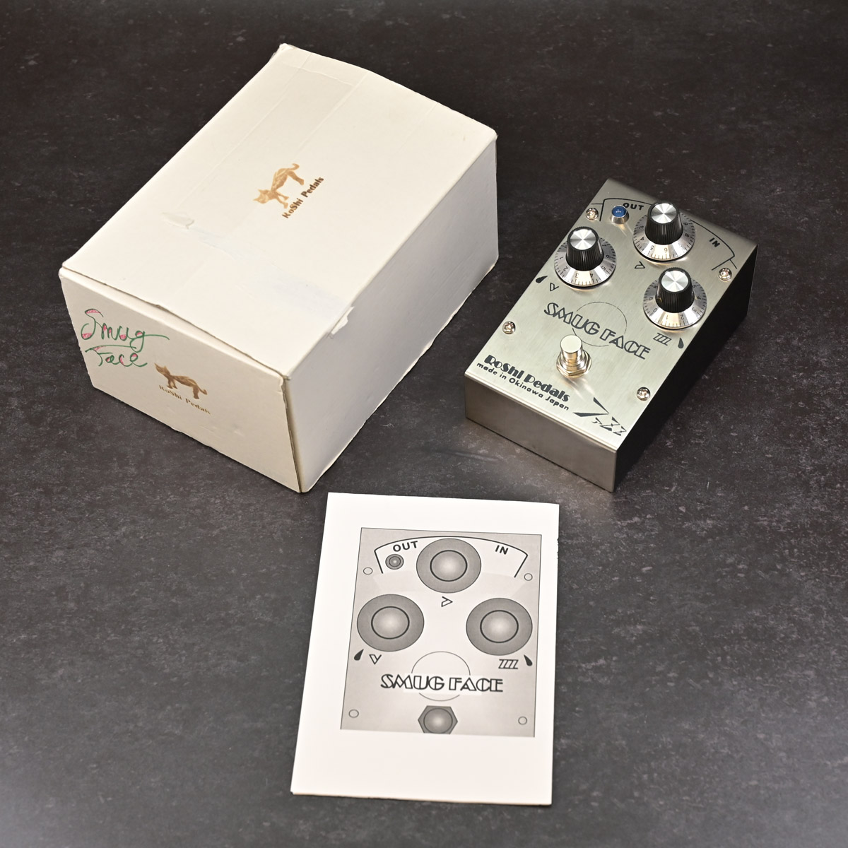RoShi Pedals SMUG FACE Si ファズ Fuzz 中古】Roshi Pedals / SMUG FACE ファズ【名古屋栄店