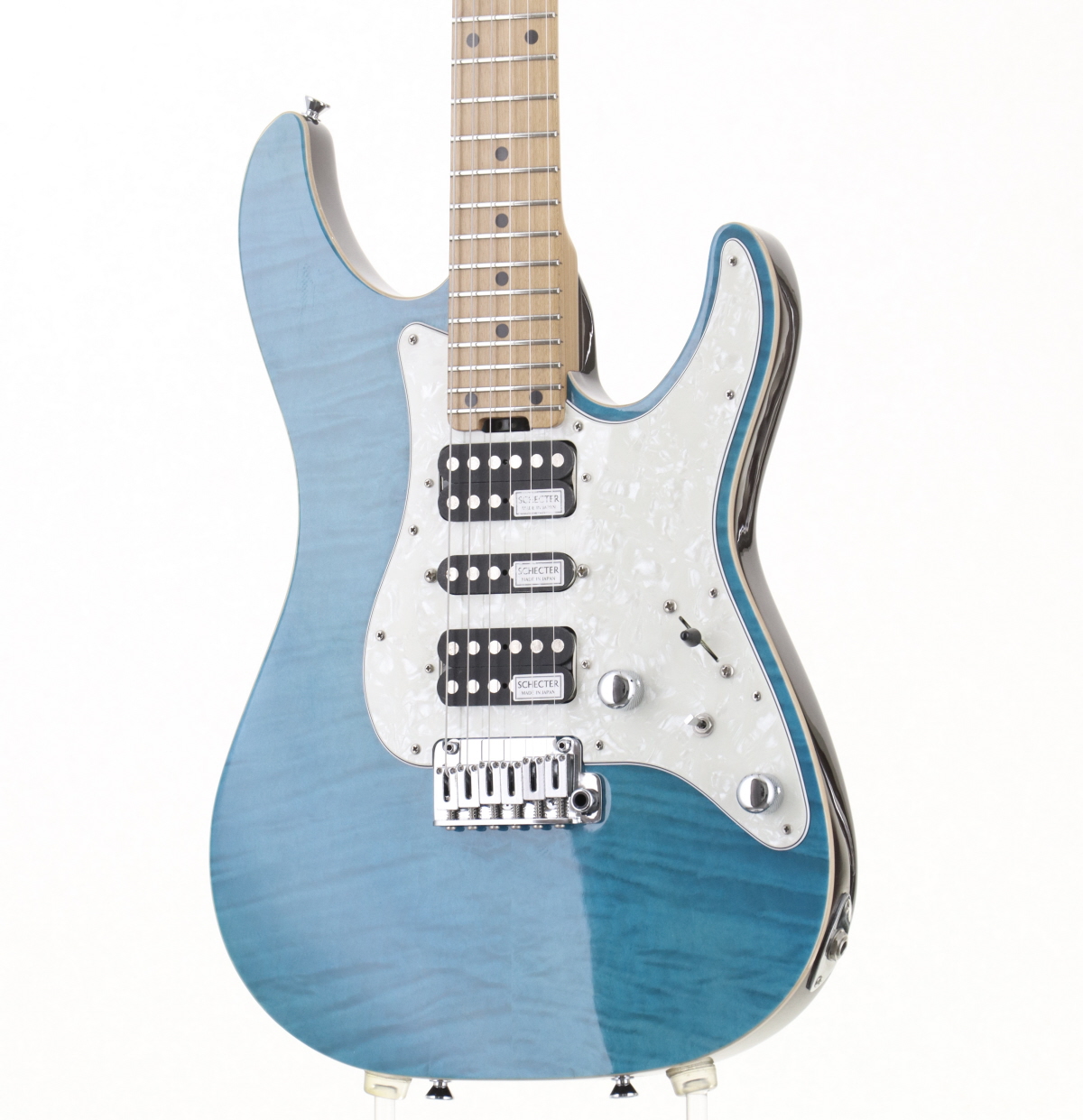 中古】SCHECTER / SD-II-24-AL-VTR-FM / ILB / RM Aqua Blue