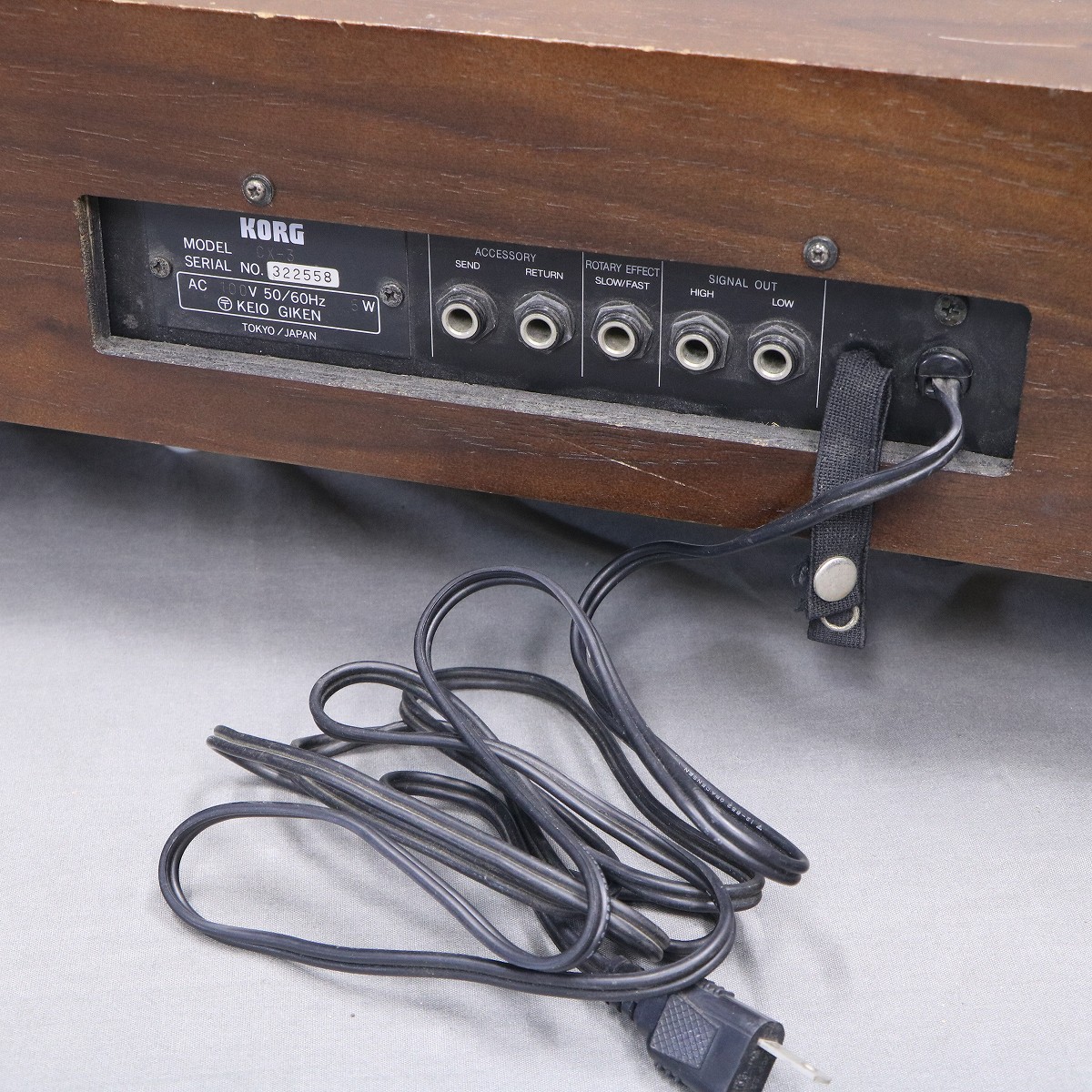BOSSとKORGの3点セットです。 中古】 KORG / CX-3 COMBO ORGAN w/stand 【VINTAGE