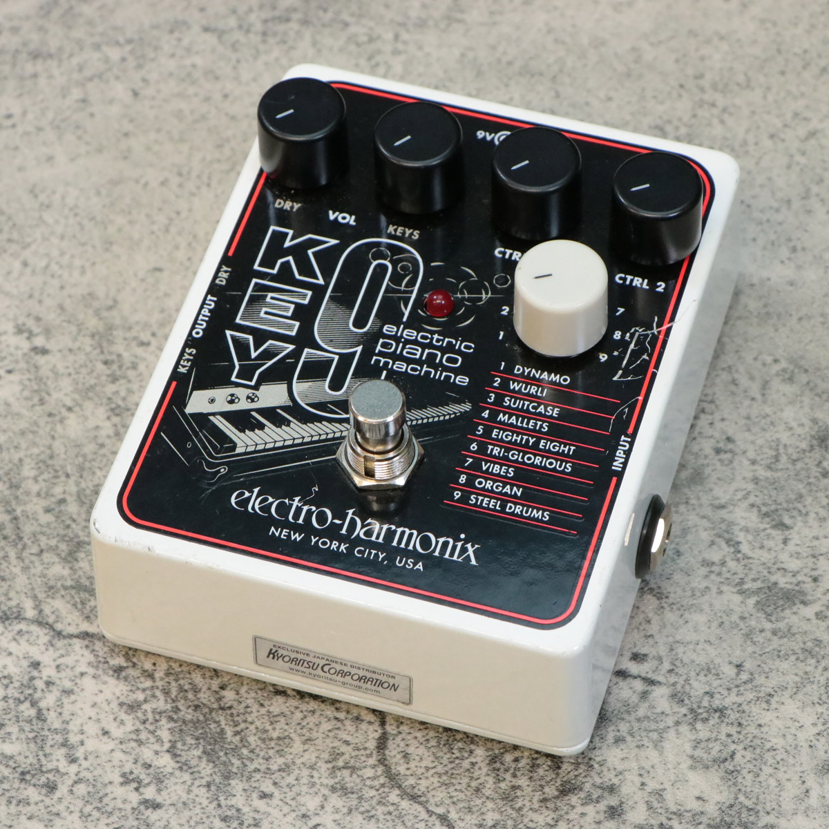 【美品】KEY9 electro-harmonix メロトロン ギターシンセ ギターやベース、キーボードを「メロトロンサウンド」にする