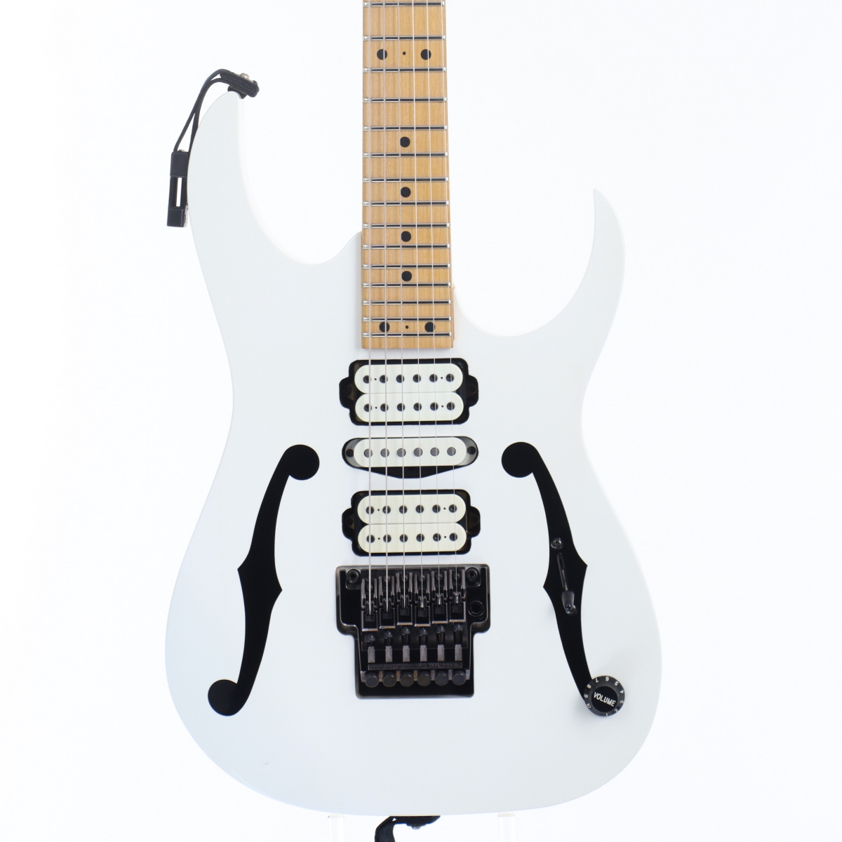 ギター Ibanez PGM300 Paul Gilbert Ibanez PGM300 Paul Gilbert Signature MIJ White Edge Lo Pro