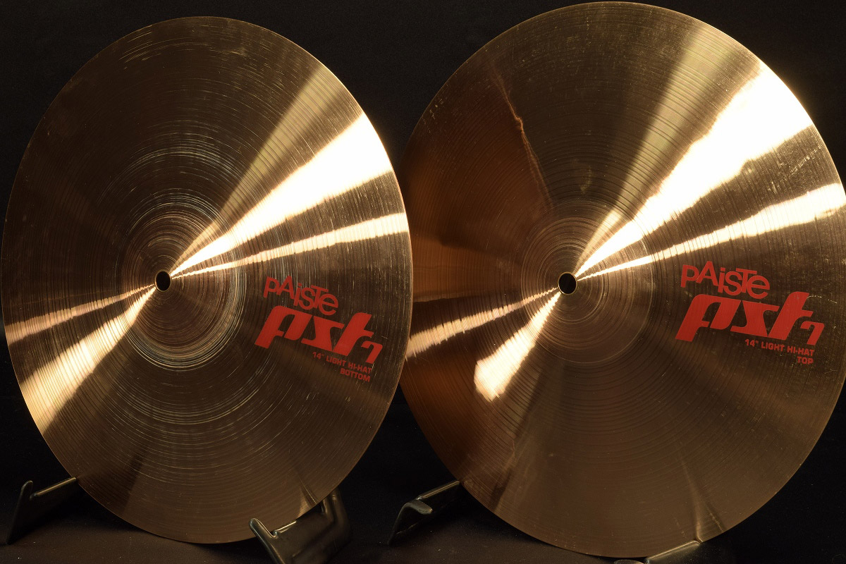 Paiste pst 7 light hihat シンバル 2枚セット PST 7 Light Hi-Hat - Paiste