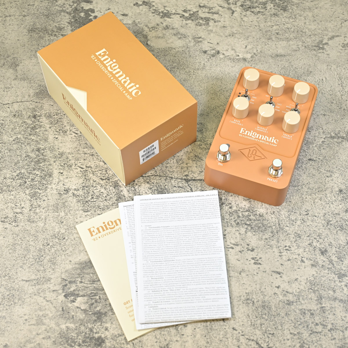 中古】UNIVERSAL AUDIO / UAFX Enigmatic 82 Overdrive Special