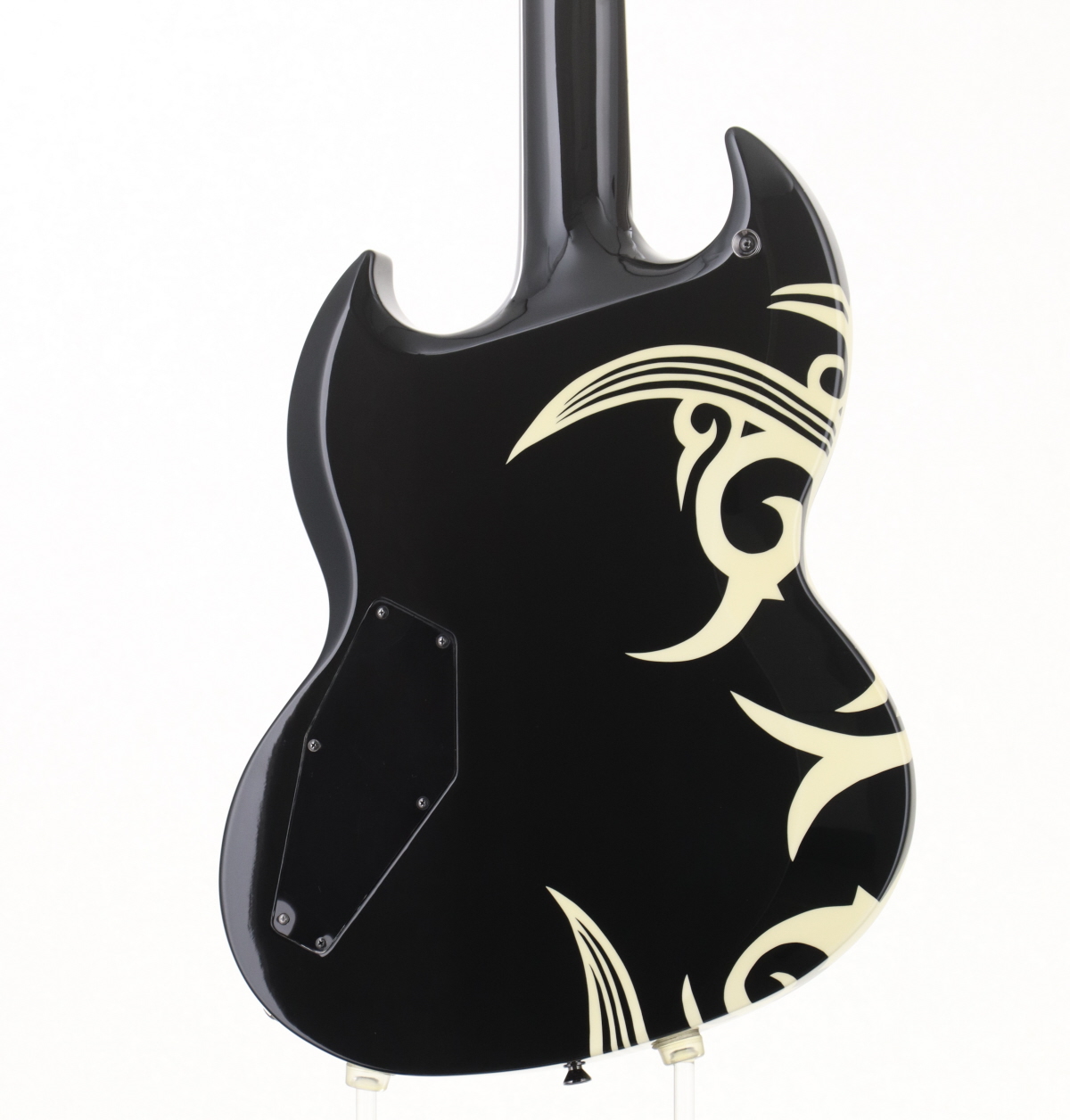 中古】ESP×PEACE MAKER / PM-108VP WAVE MOTION Black w/Tribal