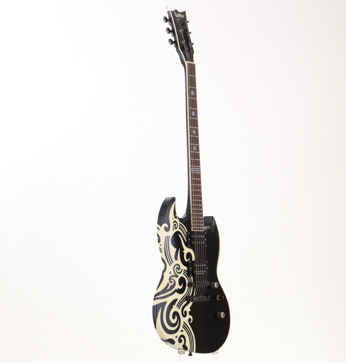 セツオ ESP×Peace Maker PM-108VP 限定生産 中古】ESP×PEACE MAKER / PM-108VP WAVE MOTION Black w/Tribal