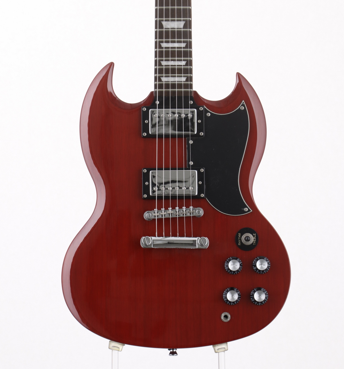 【中古】Epiphone G-400 Cherry SG エピフォン Amazon | Epiphone Worn G-400 Worn Cherry SG エレキギター