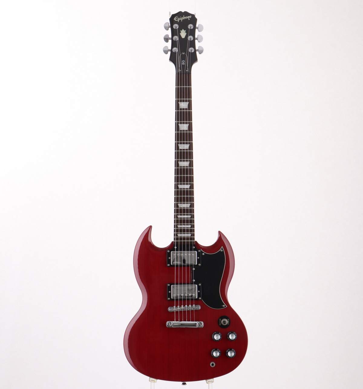 【中古】Epiphone G-400 Cherry SG エピフォン Epiphone SG G-400 Worn Cherry (2009) - Guitar Compare