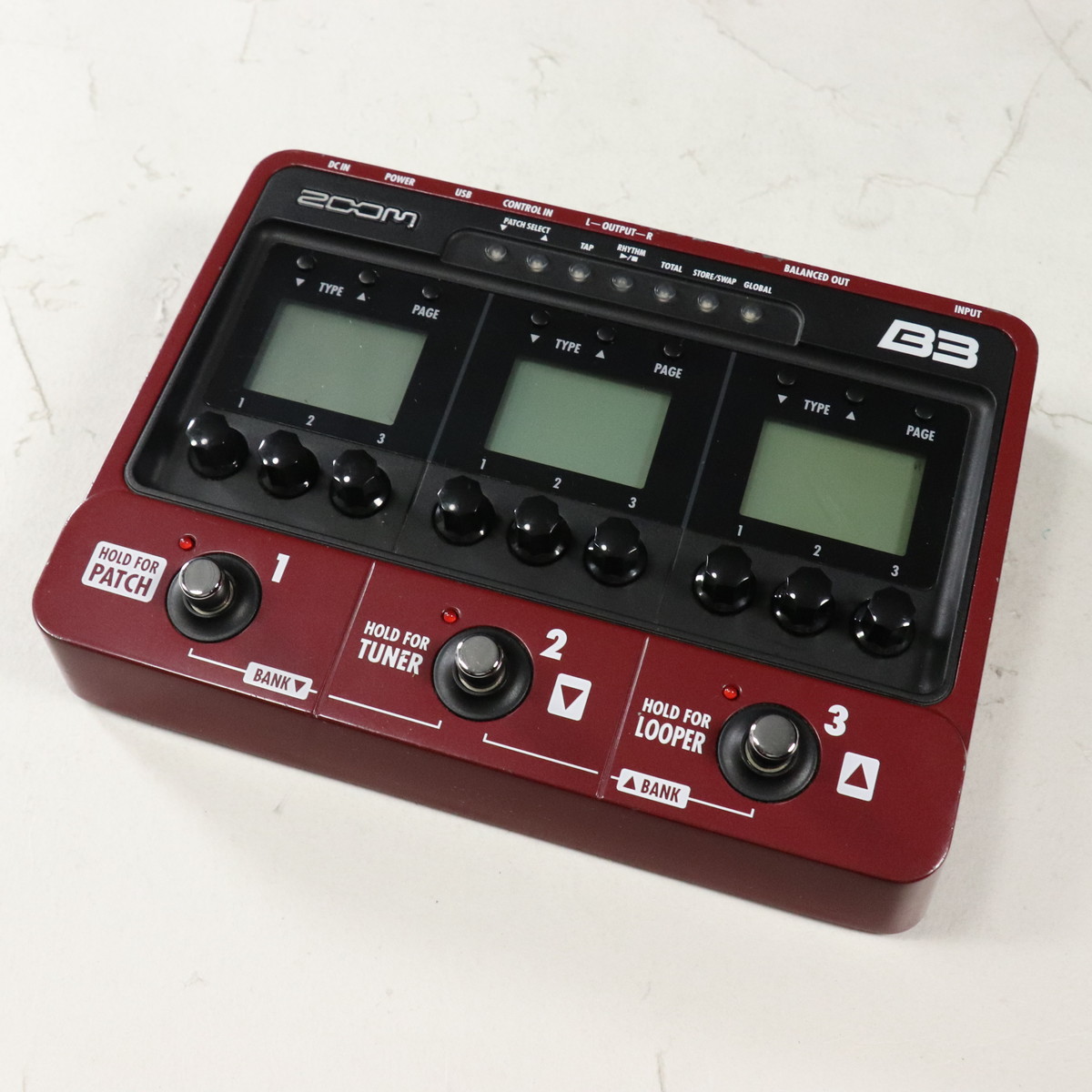 中古】ZOOM / B3 Bass Effects & Amp Simulator 【梅田店