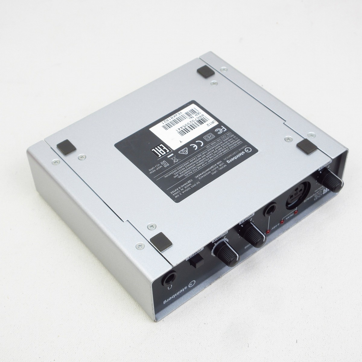 Steinberg UR12 オーディオインターフェイス 中古品 動作確認済み 中古】steinberg / UR12 / 2x2 USB オーディオインターフェイス