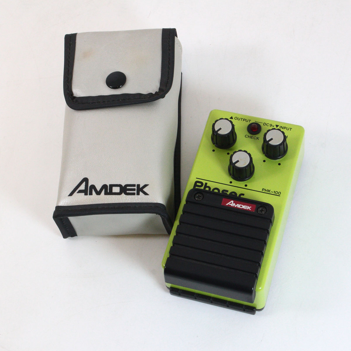 AMDEK PHK-100 フェイザー + CMK-100 コンプレッサー Vintage Amdek PHK-100 Phaser Phase Shifter Effects Pedal