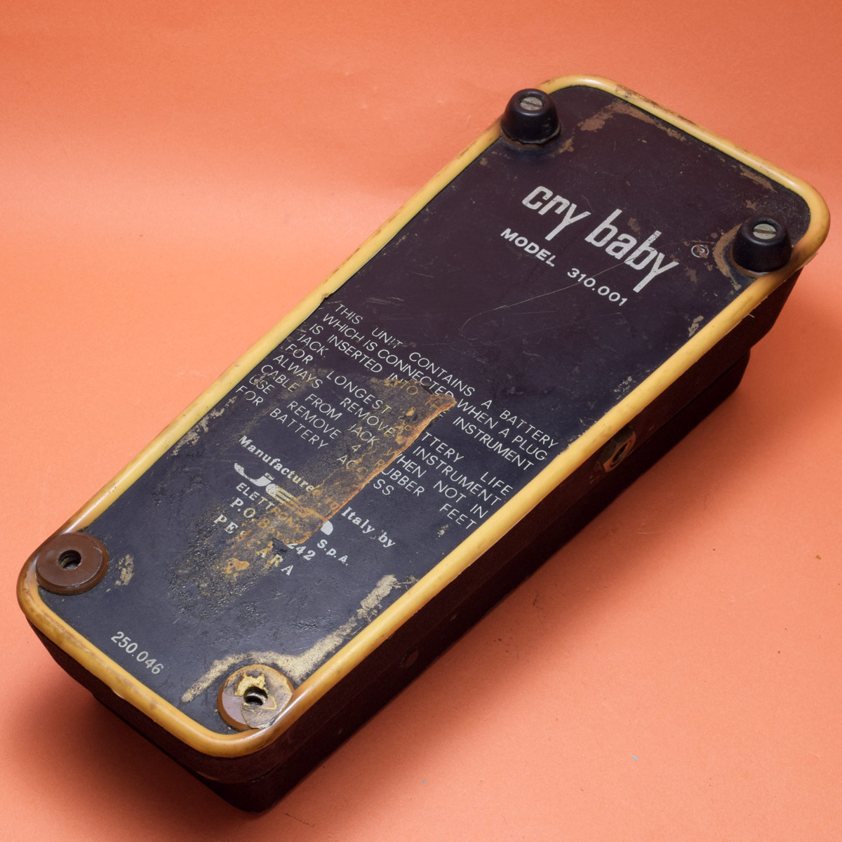 ギター Jen crybaby 310.001(250.046) Jen Cry Baby Wah - Model 310.001(250.046) | Reverb