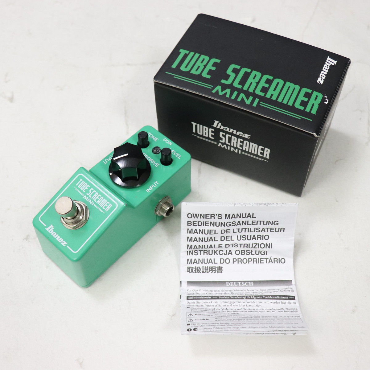 Ibanez Tube Screamer Mini【箱付き】 Ibanez TSMINI [Tube Screamer Mini] ｜イケベ楽器店オンライン