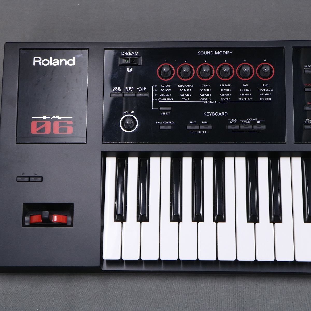 21:30まで値下げ！Roland FA-06 シンセ黒　本体＋付属品＋音色 21:30まで値下げ！Roland FA-06 シンセ黒 本体＋付属品＋音色