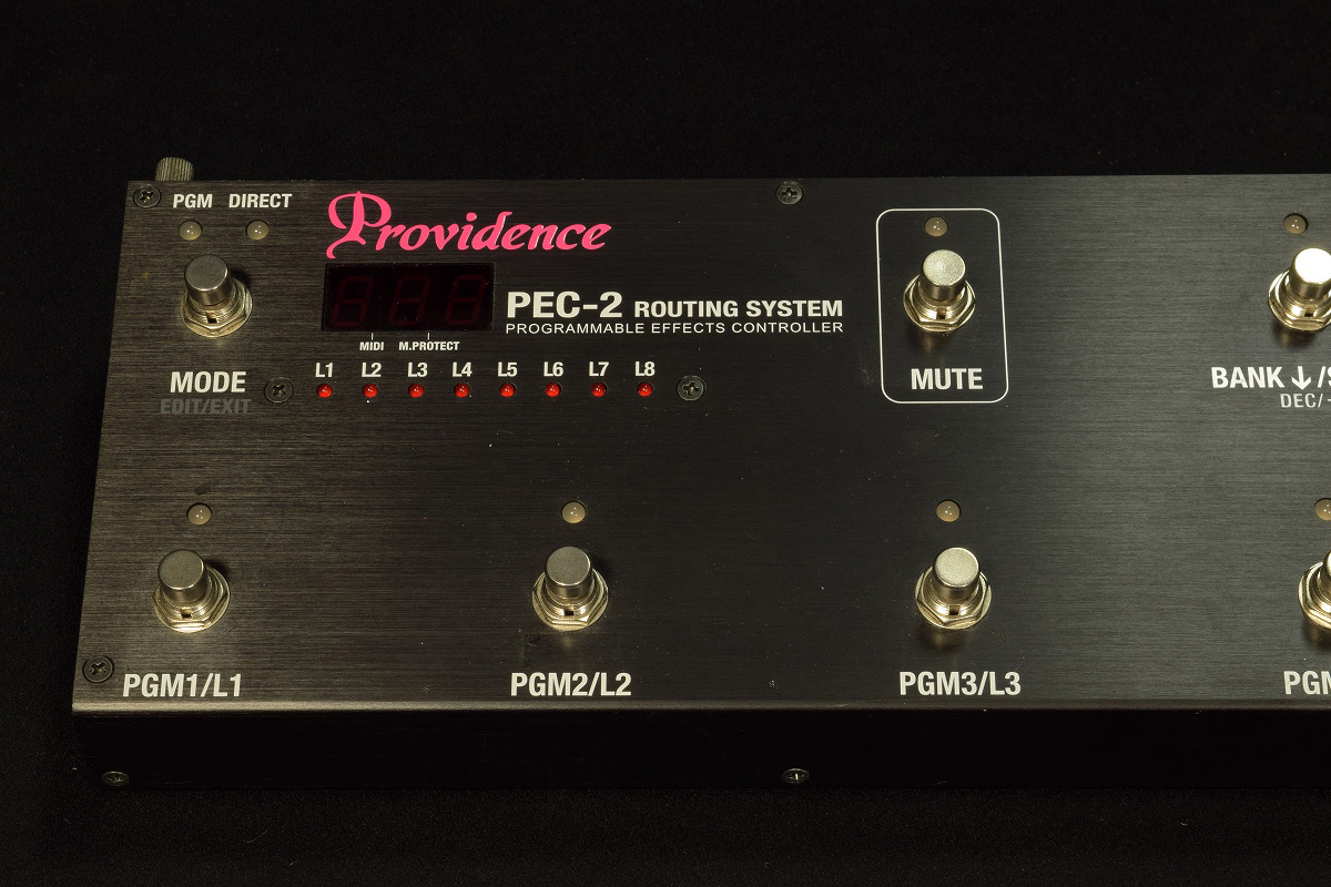 美品 Providence プロビデンス PEC-2 ☆ プロヴィデンス PEC-2 スイッチャー エフェクトループ