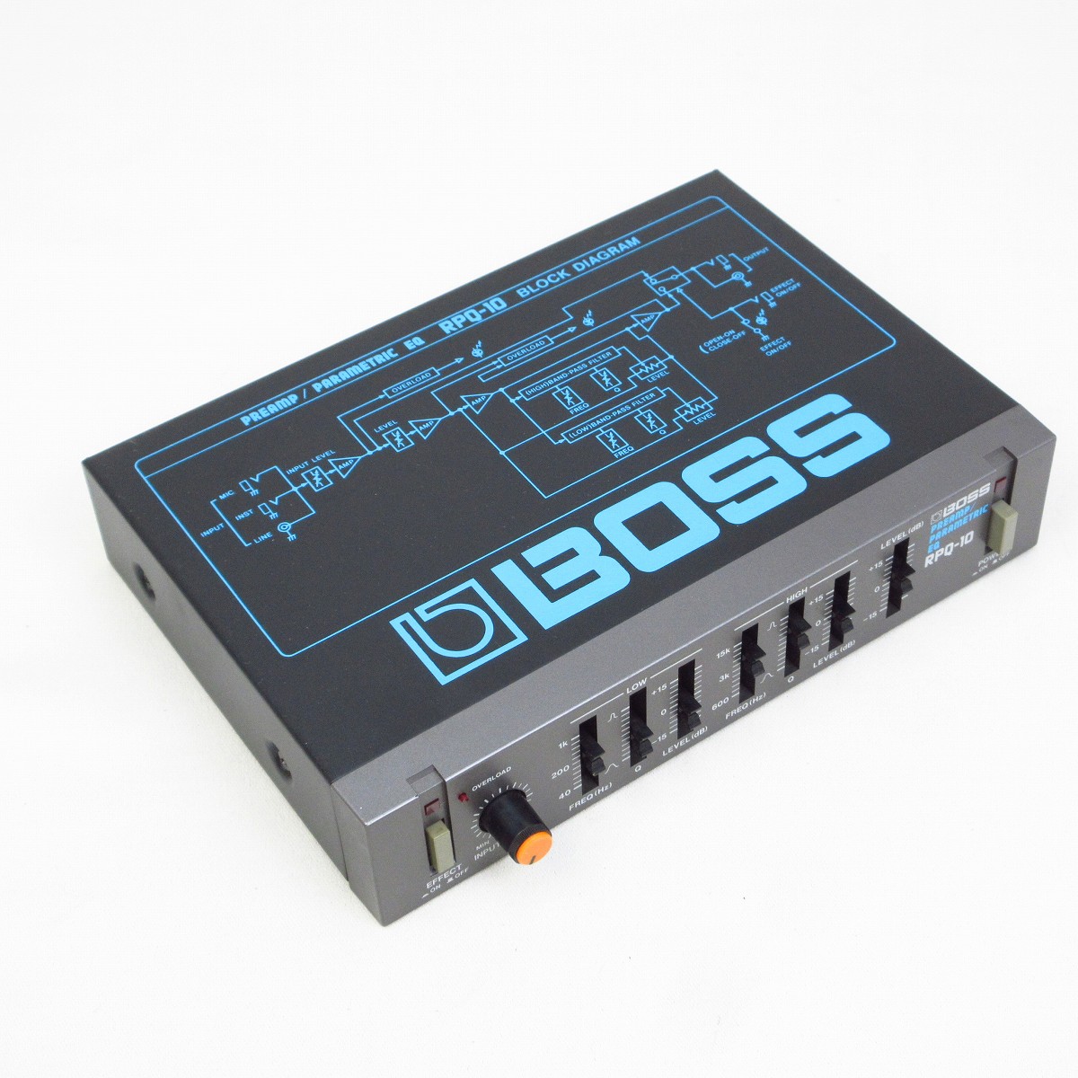 BOSS パラメトリックイコライザー RPQ-10 日本製 中古】BOSS / RPQ-10 Preamp/Parametric EQ イコライザー 【横浜