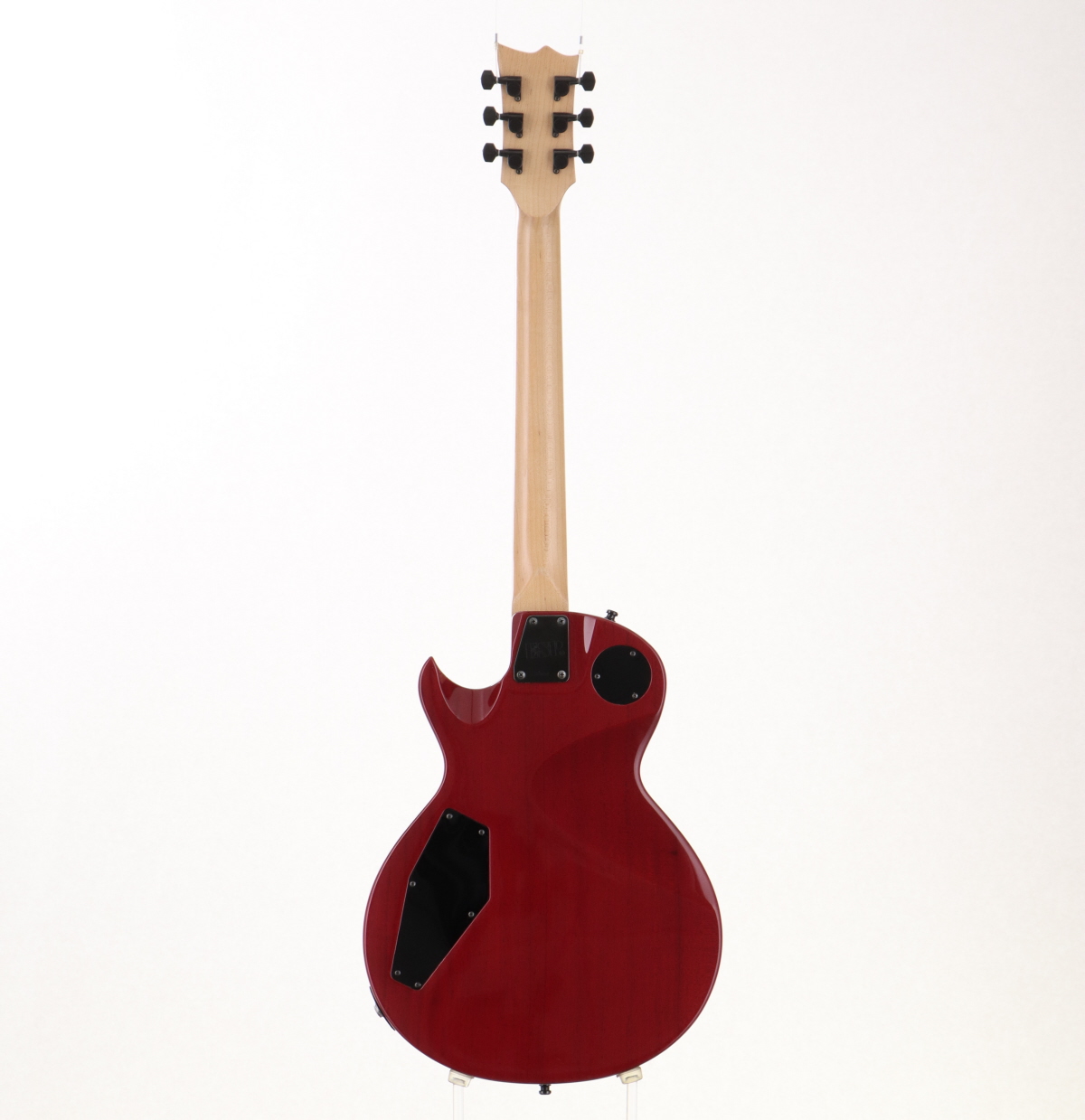 赤いエレキギター Music Man / KID Limited AXIS Trans Red Quilted Maple Top