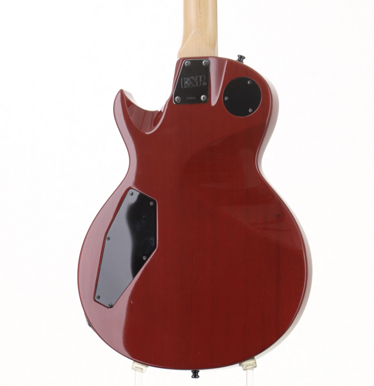 赤いエレキギター Music Man / KID Limited AXIS Trans Red Quilted Maple Top