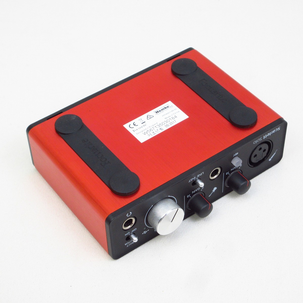 中古】FOCUSRITE / Scarlett Solo G2 コンパクトなオーディオ