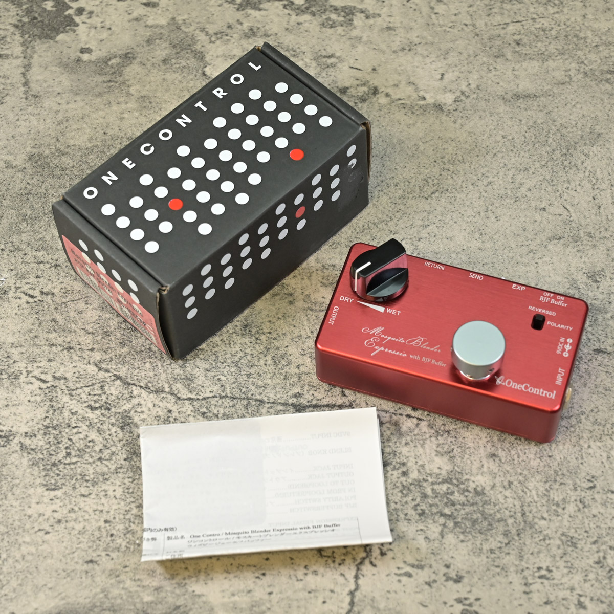 One Control　Mosquito Blender　ブレンダー／バッファー Minimal Series Mosquito Blender Trail with BJF Buffer (OC-M